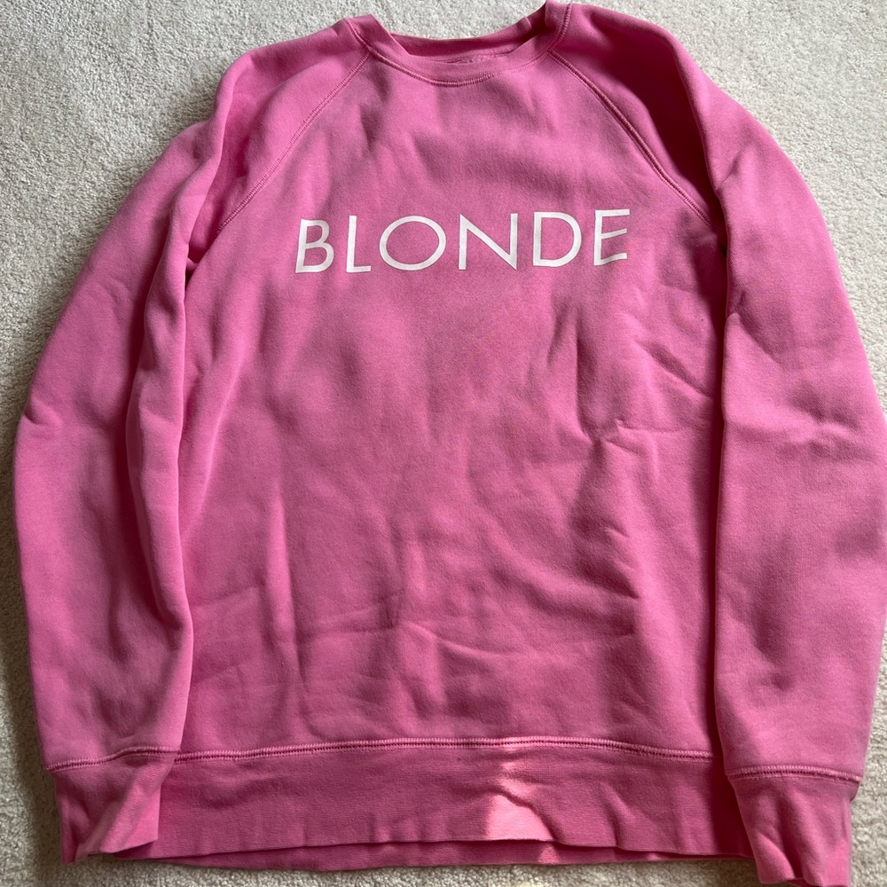 Brunette the label: Blonde
